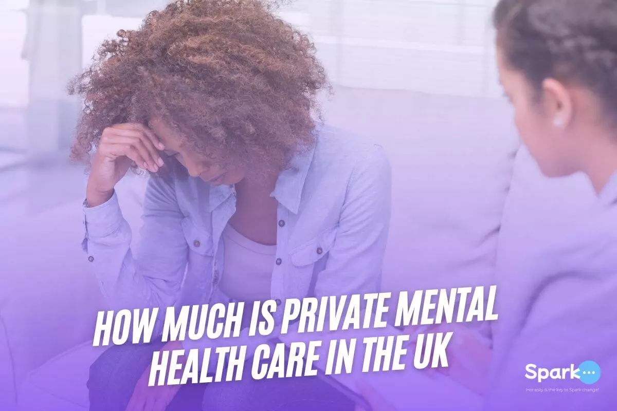 How much is private mental health care in the UK