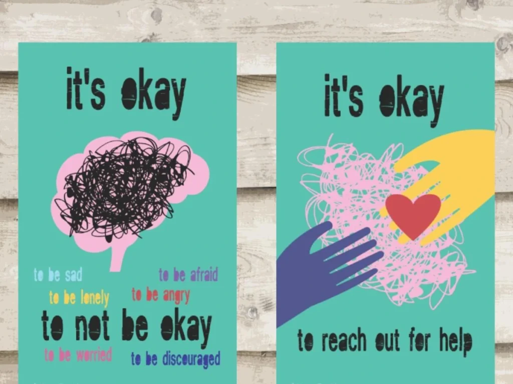 'It’s okay to not be okay' employee mental health