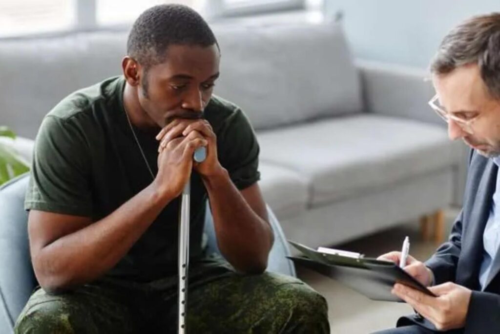 PTSD assessment and mental health support  