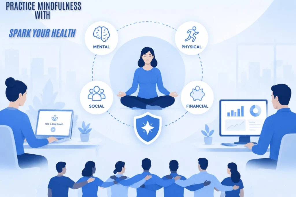 Practice Mindfulness with Spark your health